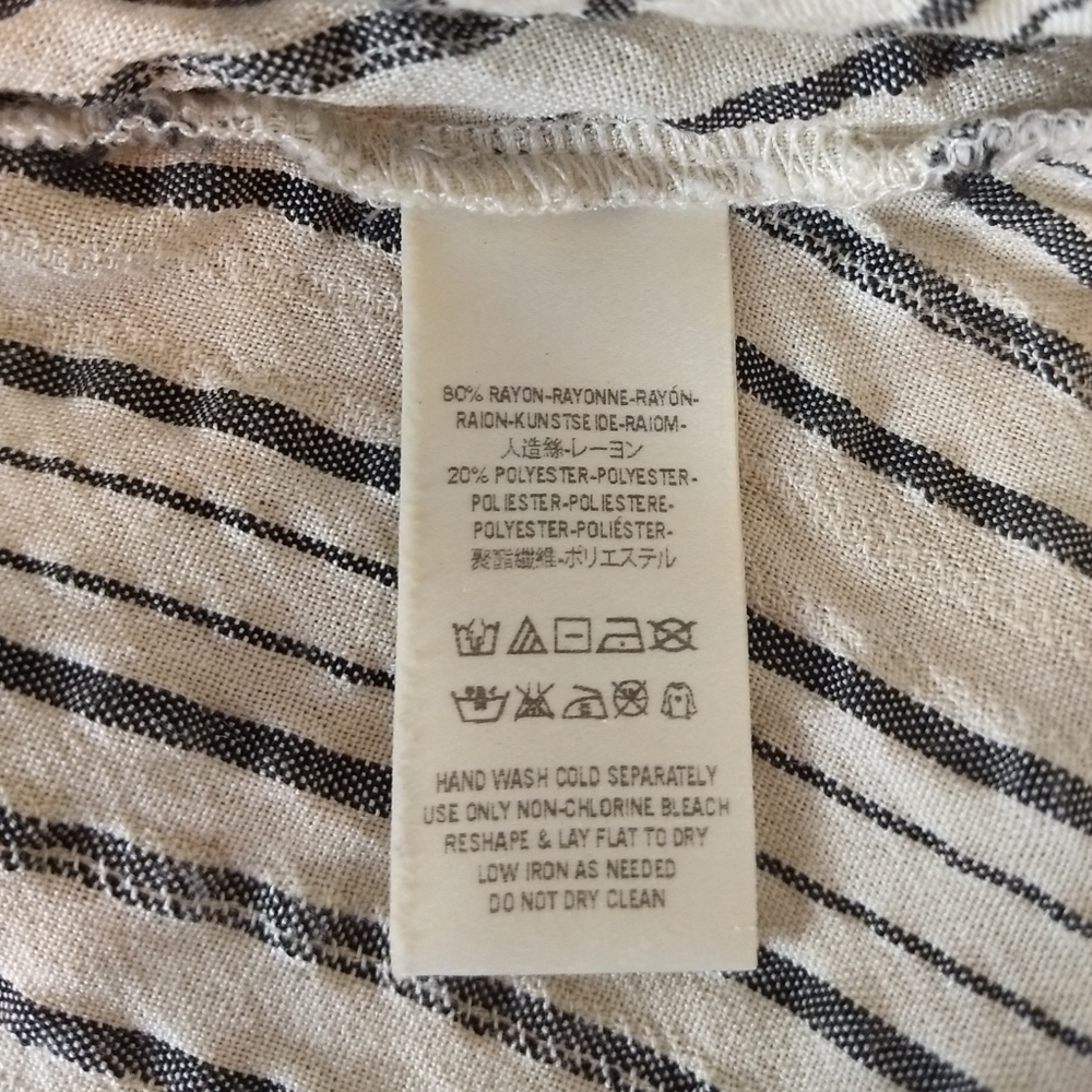 Free People Bohemian Stripe Tunic Size XS - Picture 3 of 8
